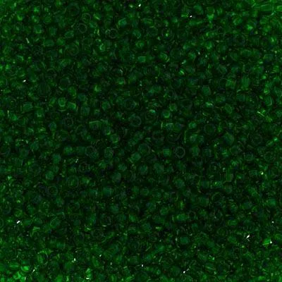 10-01174, Czech 22g Transparent Medium Green