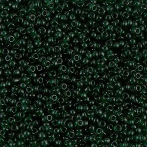 11-156F, Miyuki 22g Matte Transparent Emerald