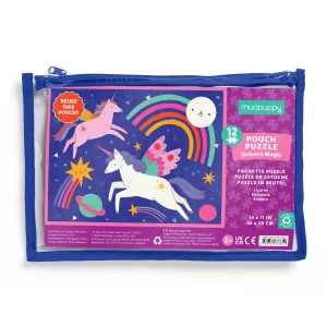 12 Piece Pouch Puzzle - Unicorn Magic
