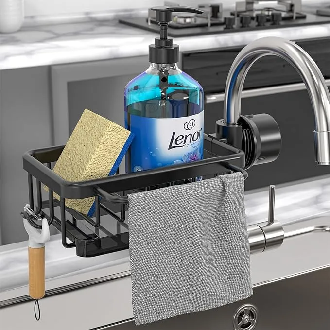 2024 New Arrival Kitchen Sink Faucet Organizer