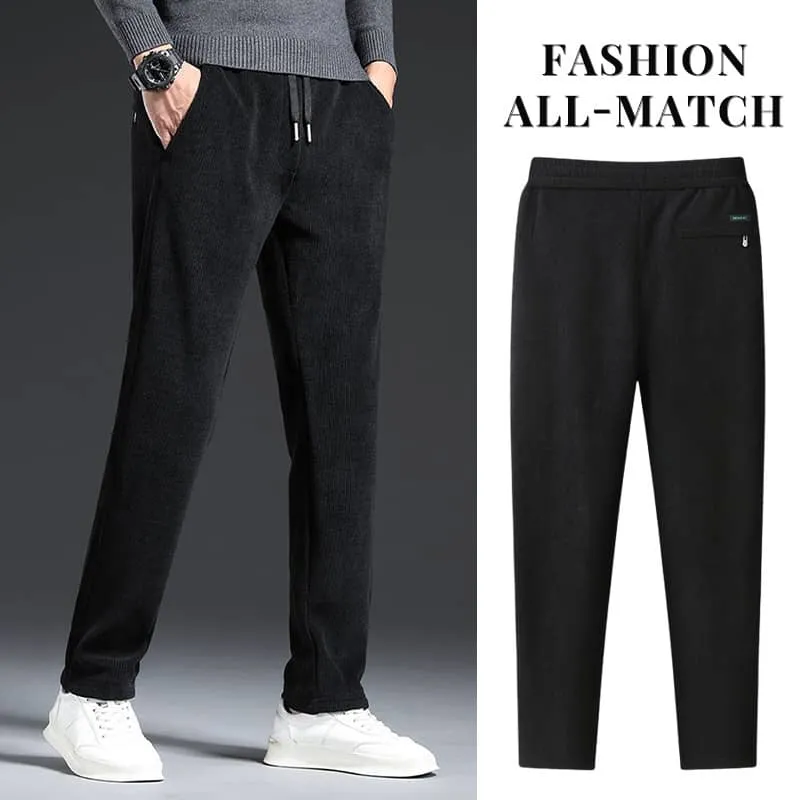 2024 New Men's Fashionable Thermal Corduroy Pants