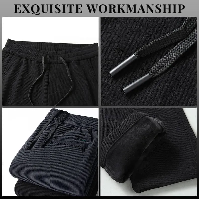 2024 New Men's Fashionable Thermal Corduroy Pants