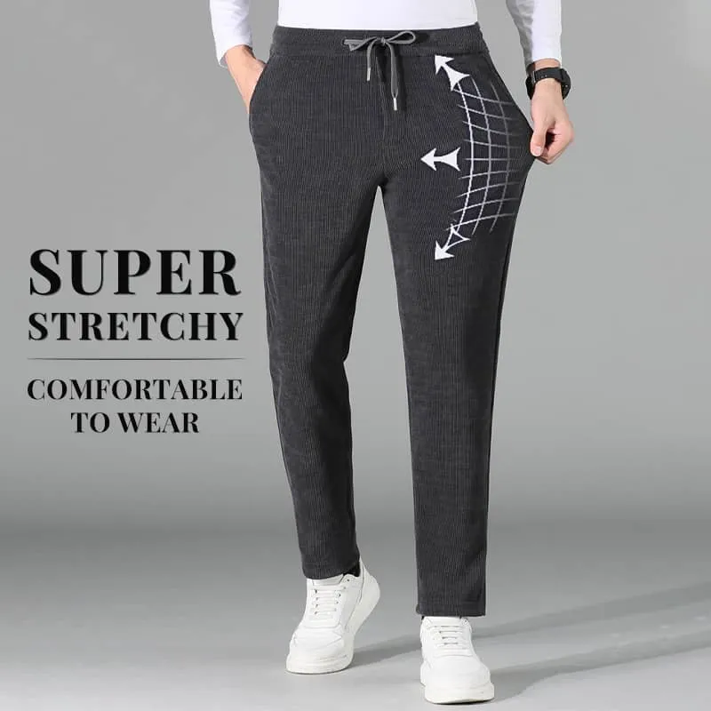 2024 New Men's Fashionable Thermal Corduroy Pants