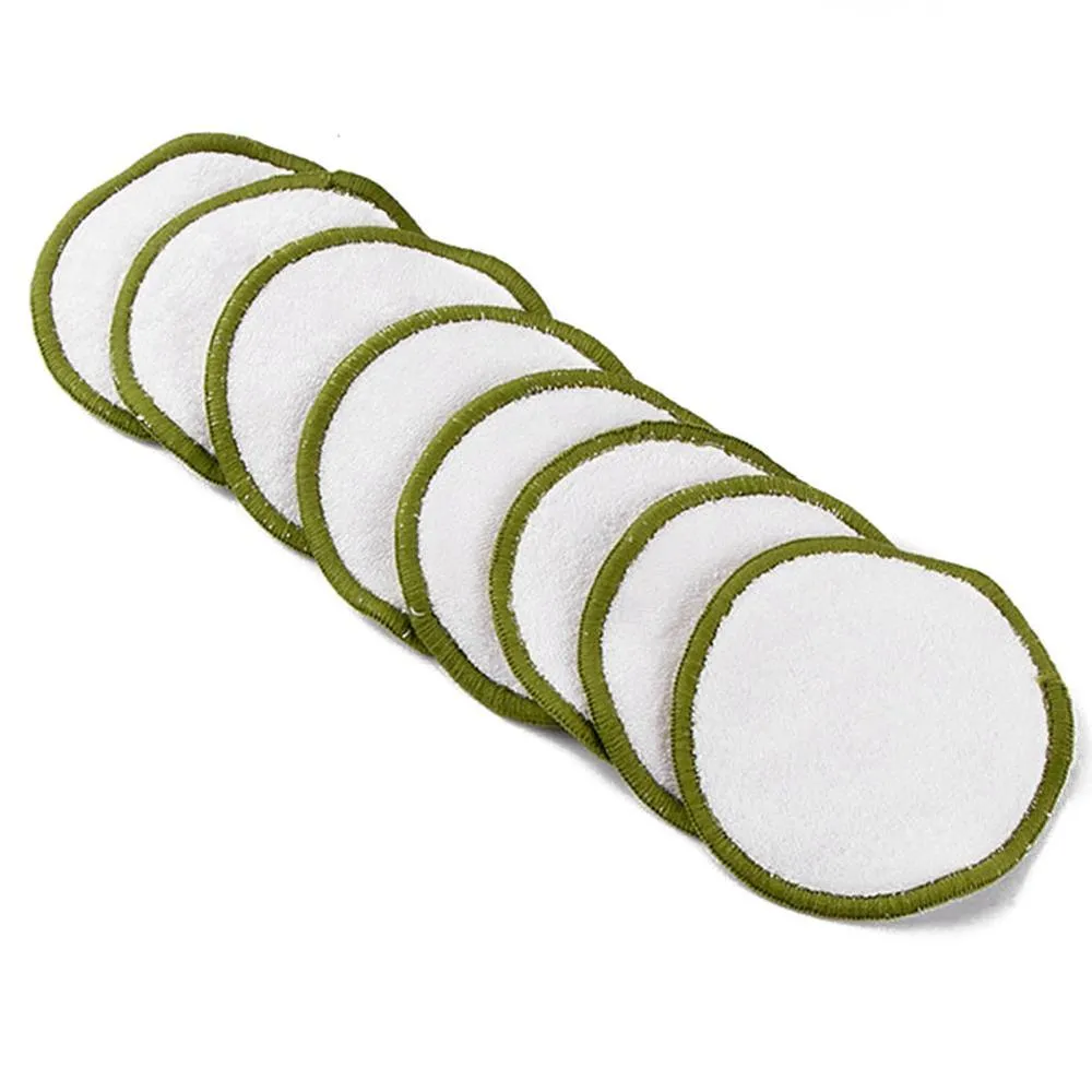 20pcs Reusable Makeup Remover Pads  Bag, Organic Bamboo Cotton Pads For All Skin Types, Cotton Rounds Face Pads Facial Cleansing