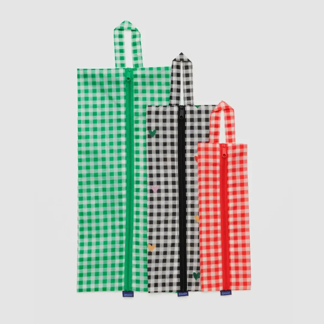 3D Travel Zip Set (Gingham)