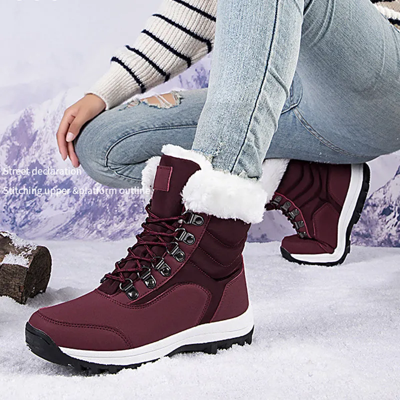 49%OFFHigh-Top Fashionable Warmth Snow Boots