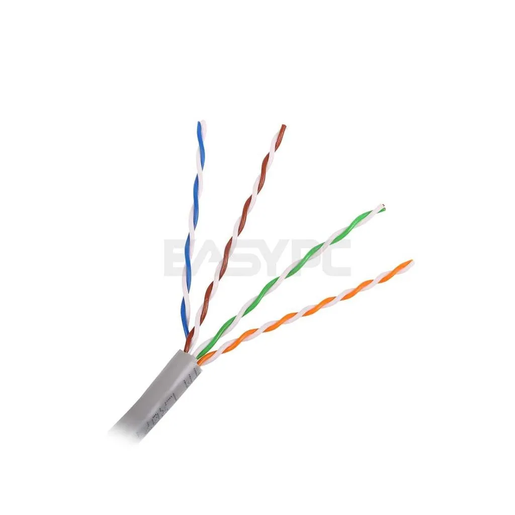 Ad-Link Ethernet Cable 30-Meters Cat5 Light Weight Convenient to Use Patch Cable Gray