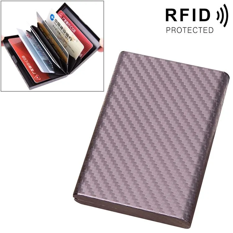 Aluminum Credit Card Holder - Secure & Compact