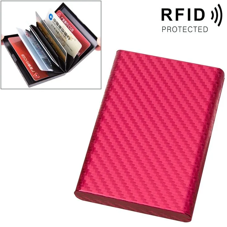 Aluminum Credit Card Holder - Secure & Compact