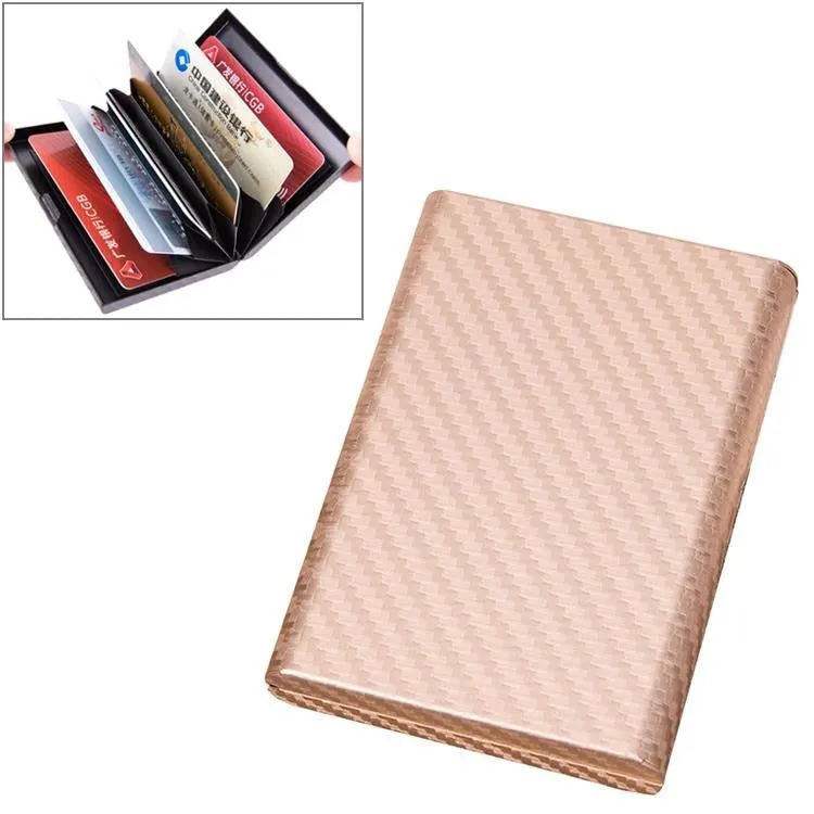 Aluminum Credit Card Holder - Secure & Compact