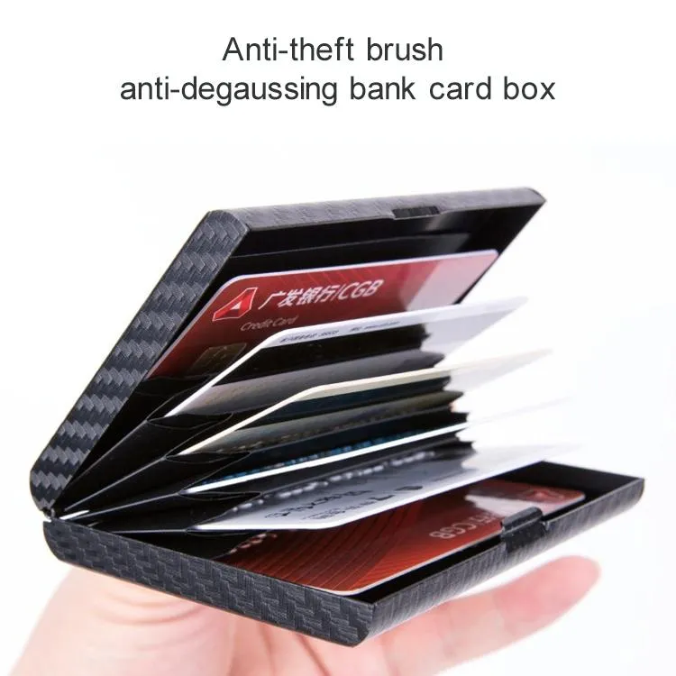 Aluminum Credit Card Holder - Secure & Compact