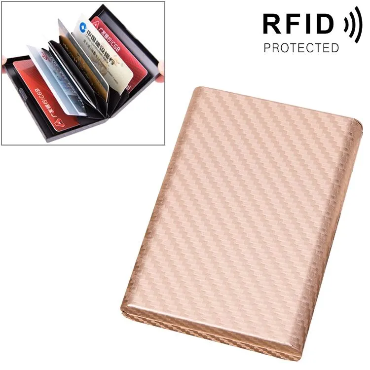 Aluminum Credit Card Holder - Secure & Compact