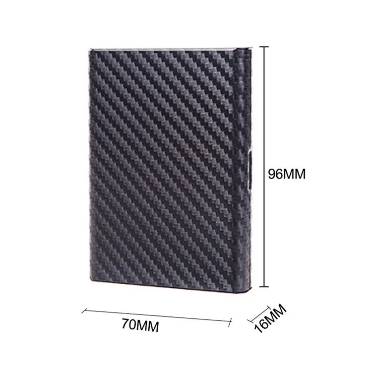 Aluminum Credit Card Holder - Secure & Compact
