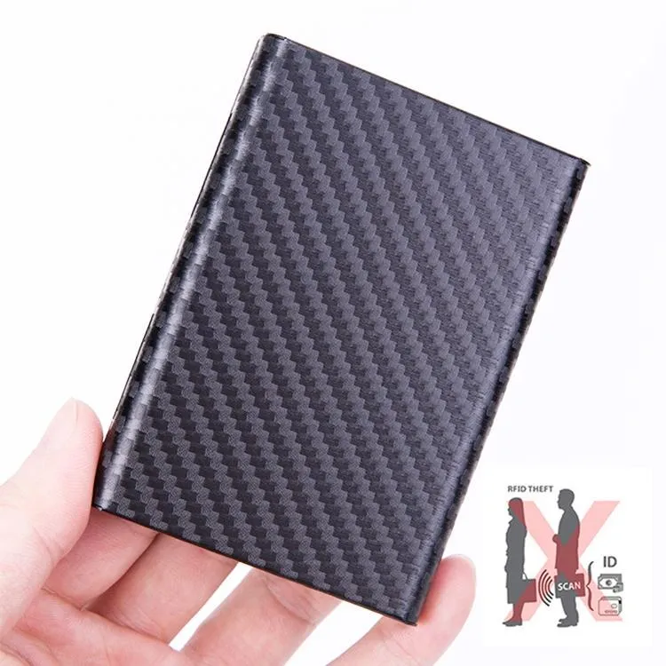 Aluminum Credit Card Holder - Secure & Compact