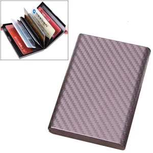 Aluminum Credit Card Holder - Secure & Compact