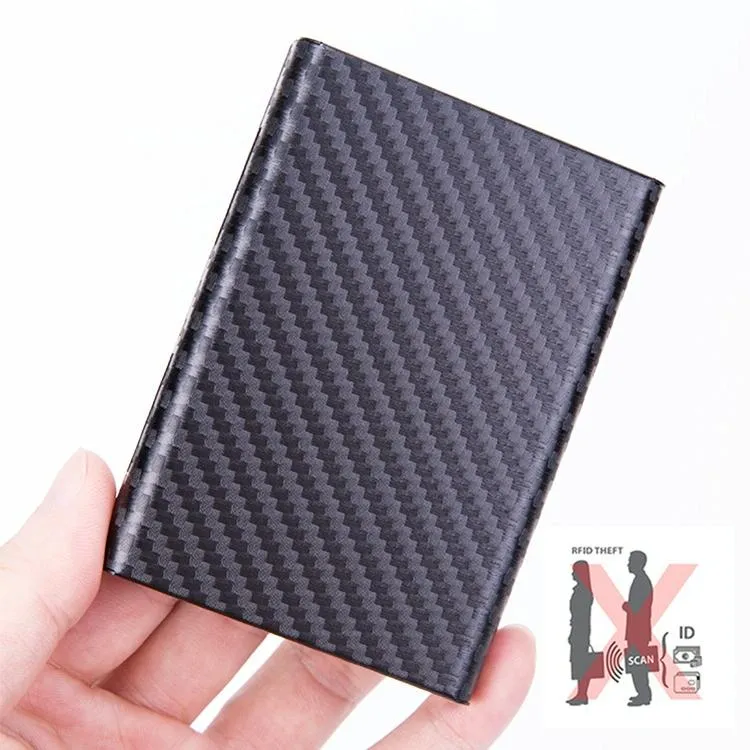 Aluminum Credit Card Holder - Secure & Compact
