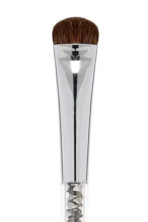 Bebella Cosmetics Oval Shader Bling Brush - Gunmetal