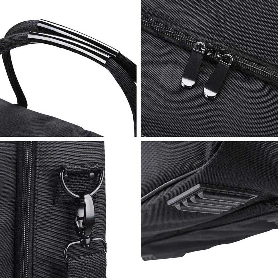Byootique Makeup Train Case w/ Handles & Strap 420D Nylon