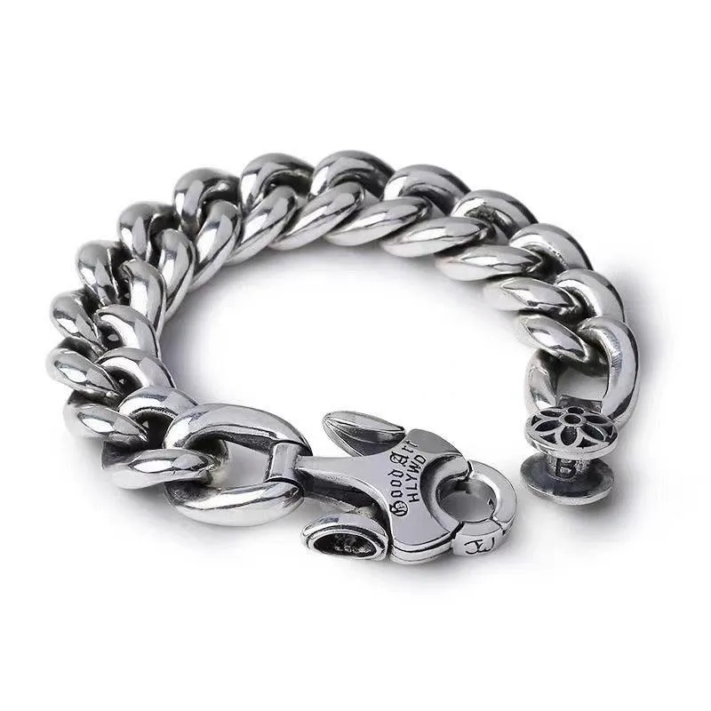 Cherry Blossom Men's Bracelet Retro Fashionable Punk