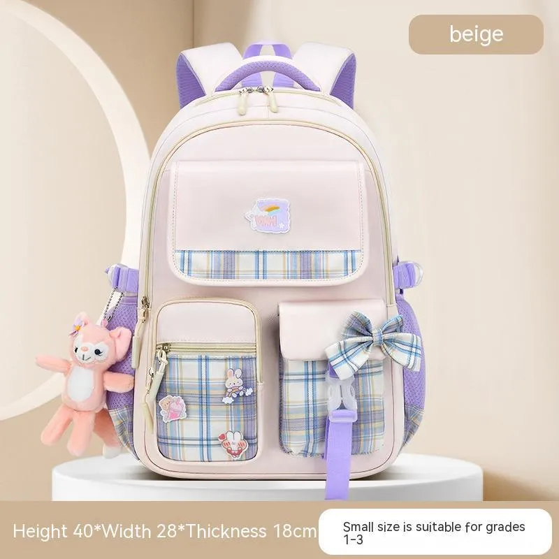 Children's Large Capacity Lightweight Cartoon Cute Backpack