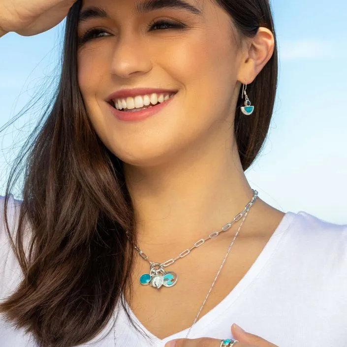Collectible Travel Treasures? Charm Holder Necklace - 14k Gold Vermeil