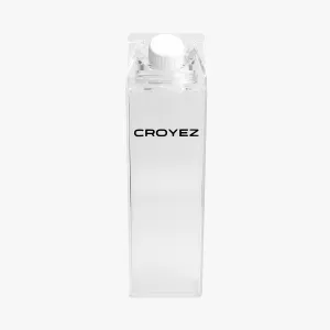CROYEZ MILK CARTON BOTTLE - TRANSPARENT