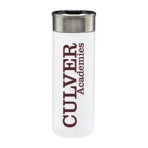 Culver Academies Bergamo Tumbler - 18 oz - White