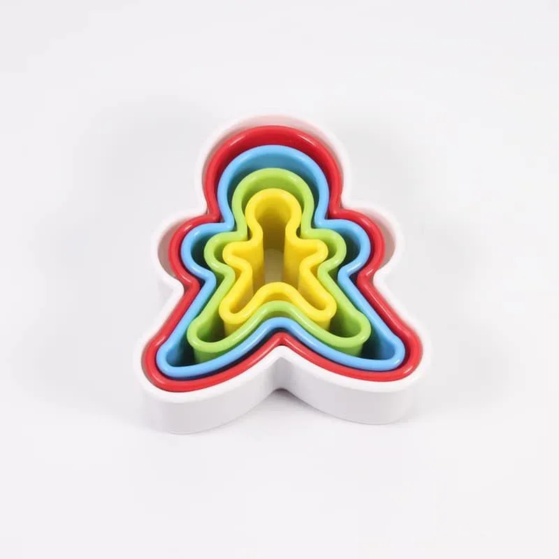 Cute Multistyle Eco-Friendly Plastic Cookie Cutters Set