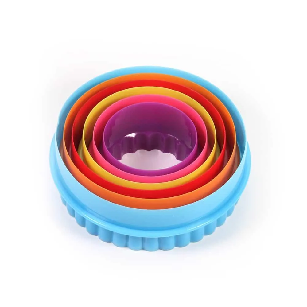 Cute Multistyle Eco-Friendly Plastic Cookie Cutters Set