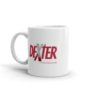 Dexter Splatter Logo White Mug