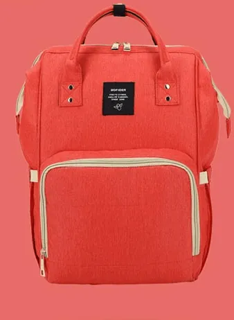 Fashion Double Shoulders Mommy Bag Backpack Large Capacity