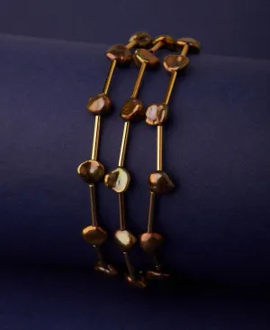 Fashionable Colour Brown Bracelet