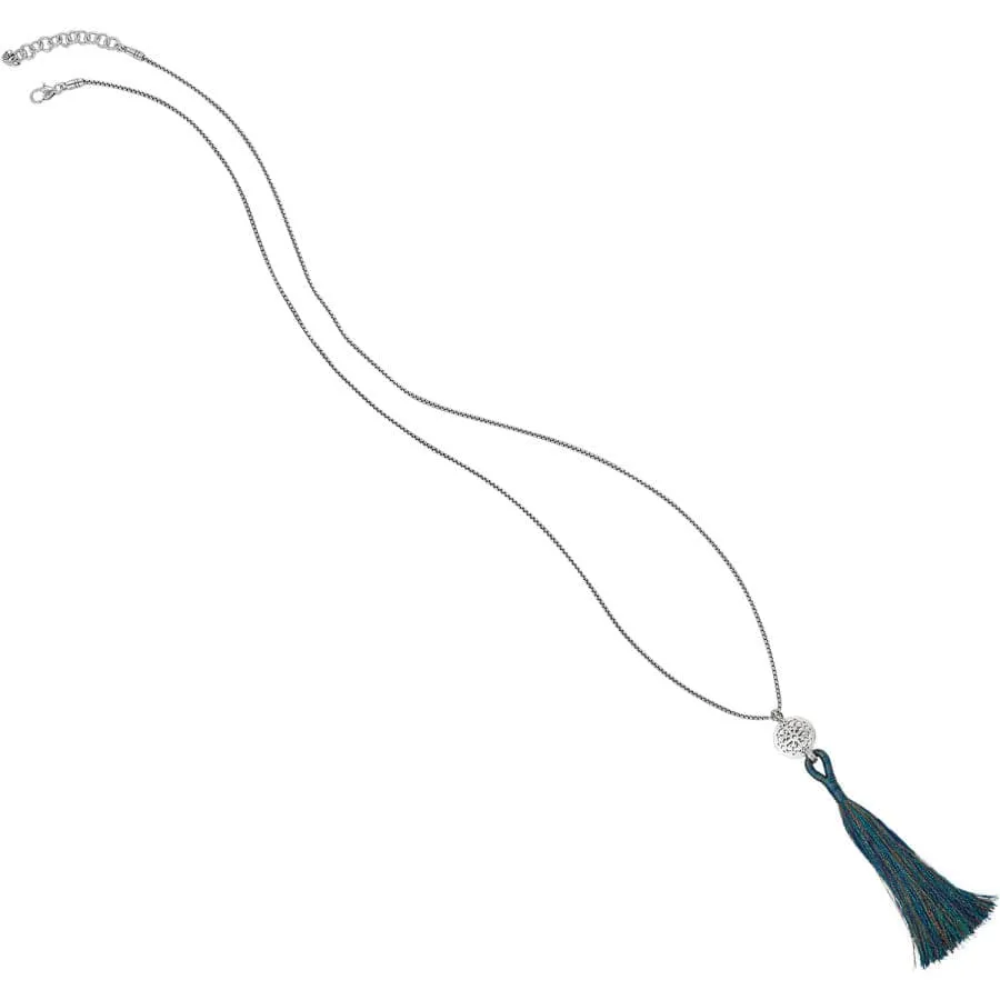 Ferrara Medallion Tassel Necklace