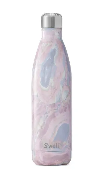 Geode Rose - Stainless Steel S'well Water Bottle