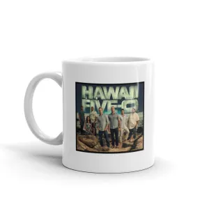 Hawaii Five-0 Cast 11 oz White Mug