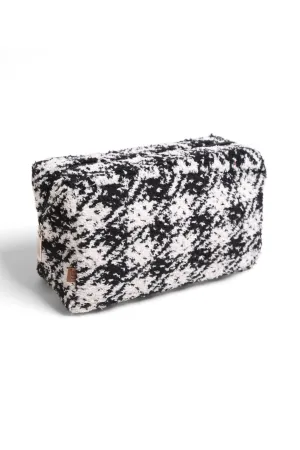 JBG104 Buffalo Plaid Super Lux Makeup Pouch