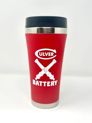 JV Travel Tumbler Battery Red- 16oz