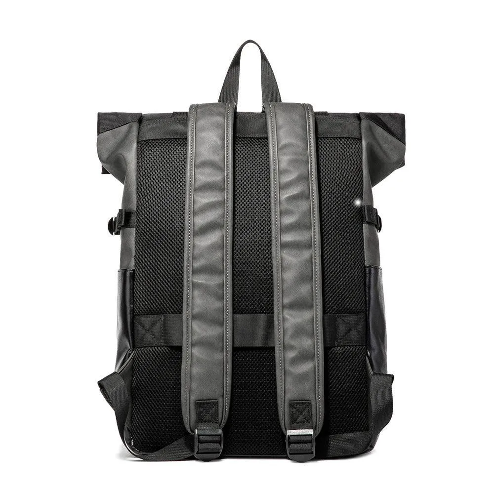Large Capacity High Quality PU Leather Backpack