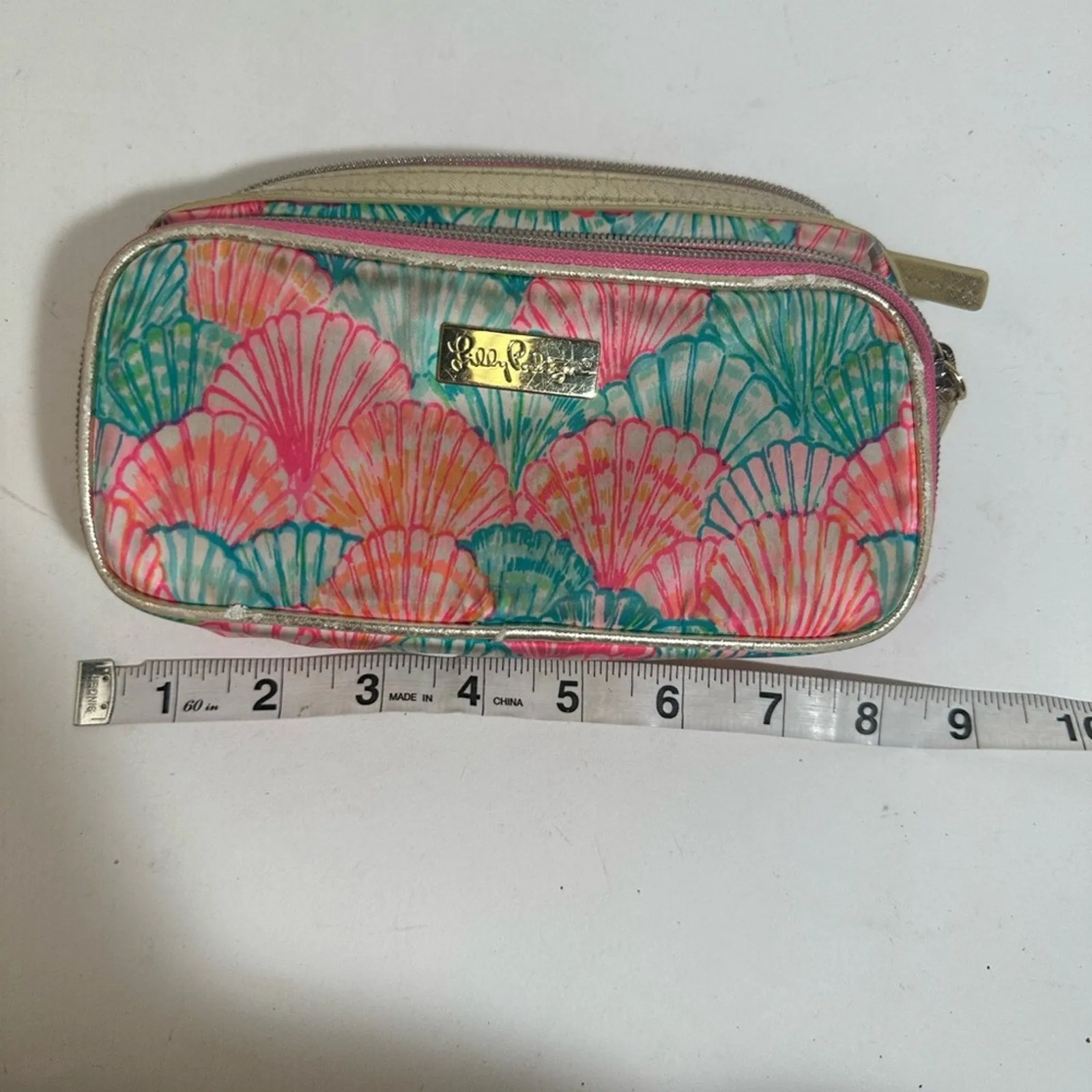 Lilly Pulitzer Shell Makeup Bag