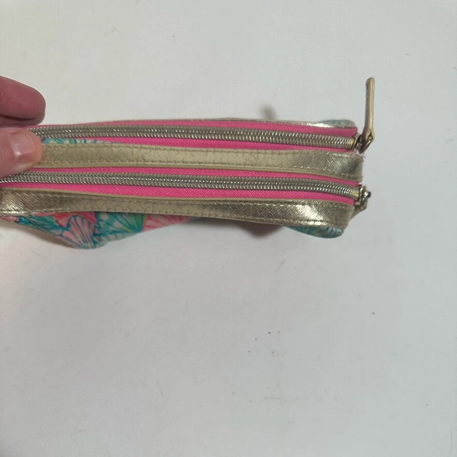 Lilly Pulitzer Shell Makeup Bag