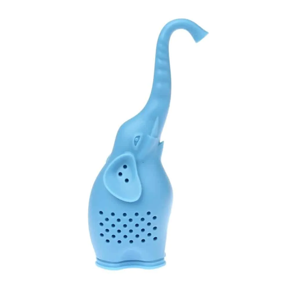 Lovely Elephant Shaped Eco-Friendly Silicone Tea Strainer
