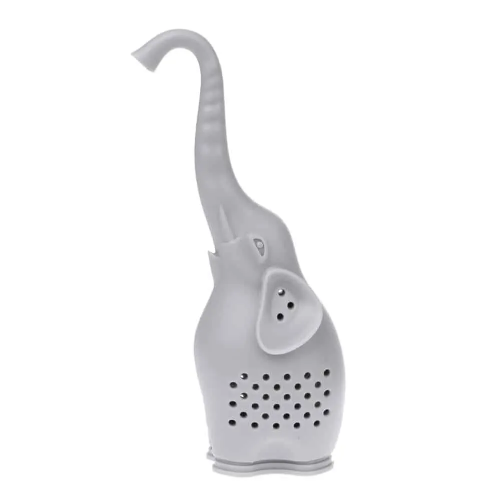 Lovely Elephant Shaped Eco-Friendly Silicone Tea Strainer