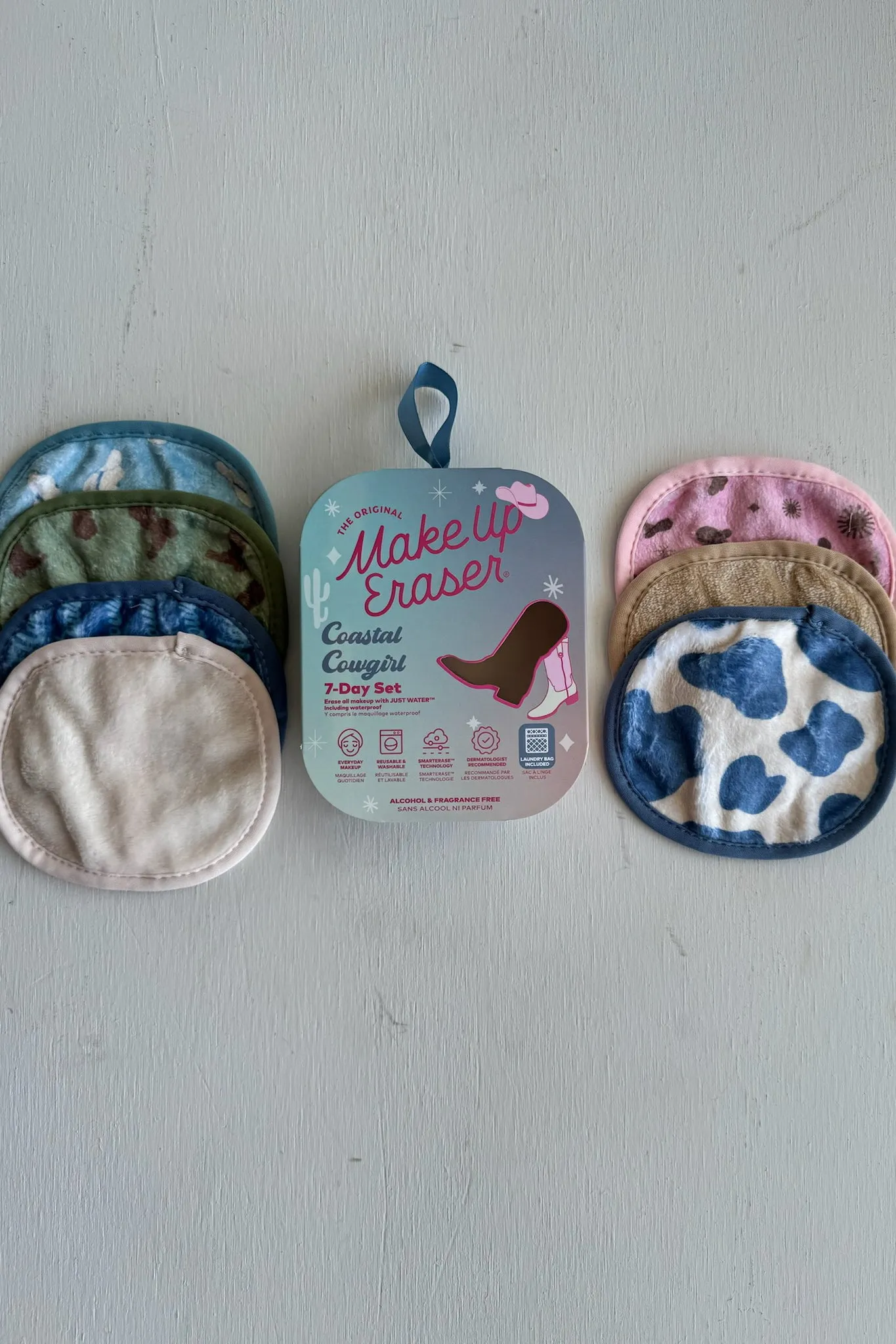 MAKEUP ERASER 7-Day Set Coastal Cowgirl