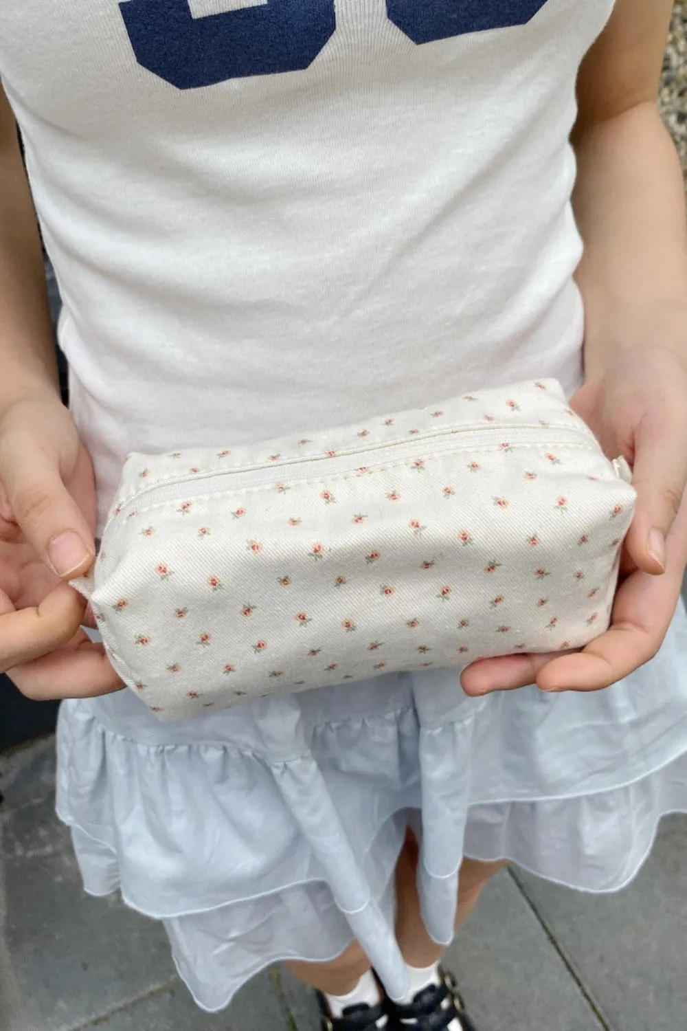 Mini Floral Makeup Bag