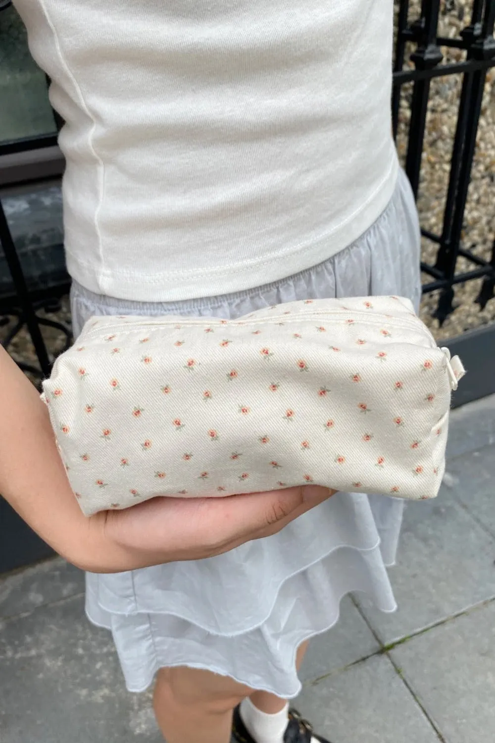 Mini Floral Makeup Bag