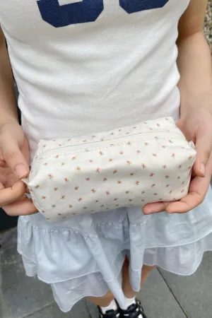 Mini Floral Makeup Bag