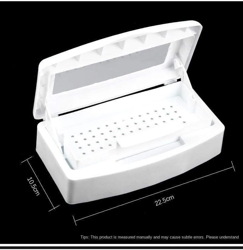 Nail Art Tool Sterilization Box Alcohol Cleaning Simple And Convenient Operation