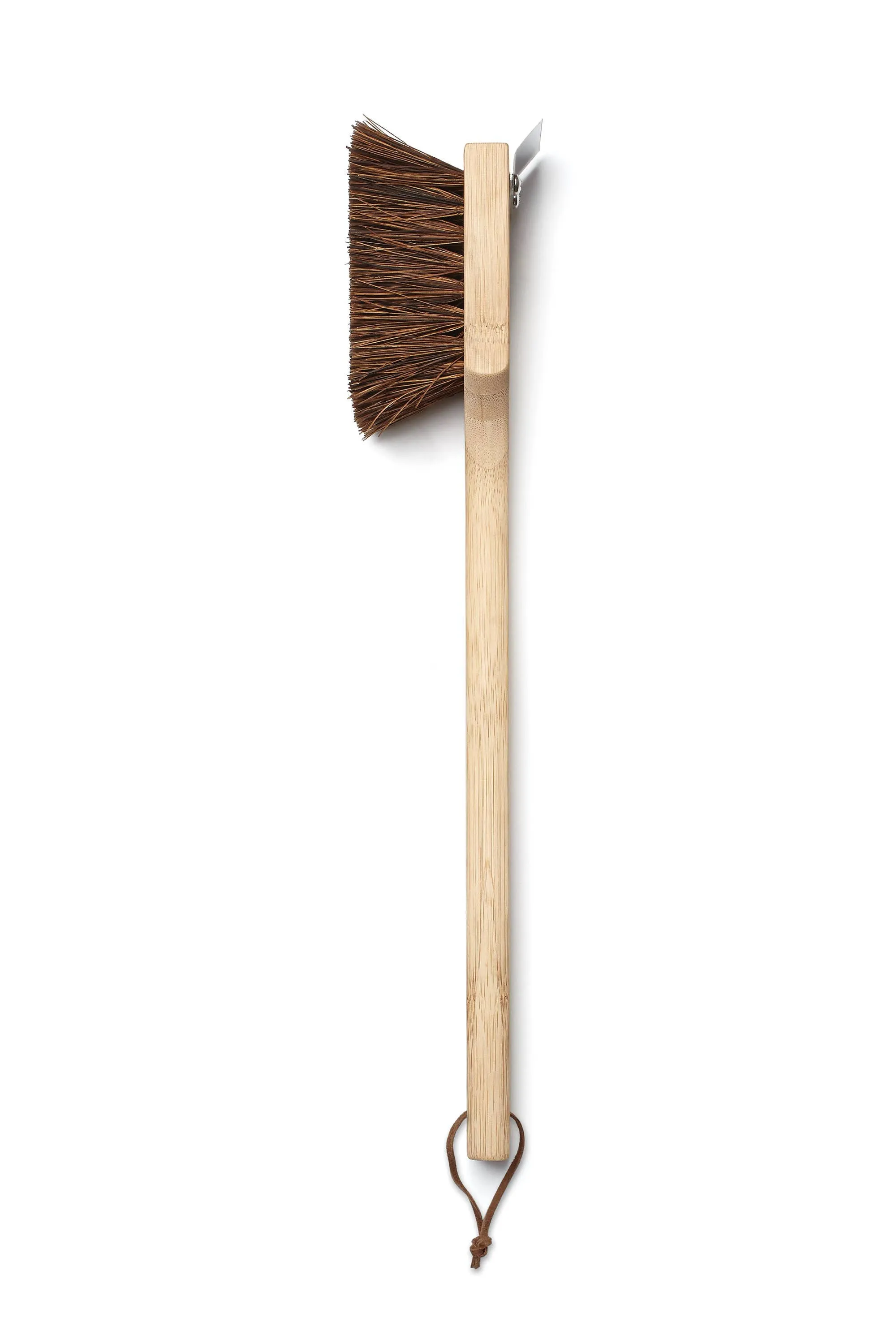 Outset Grill Brush with Beechwood Handle, 18.5" x 3" x 4"
