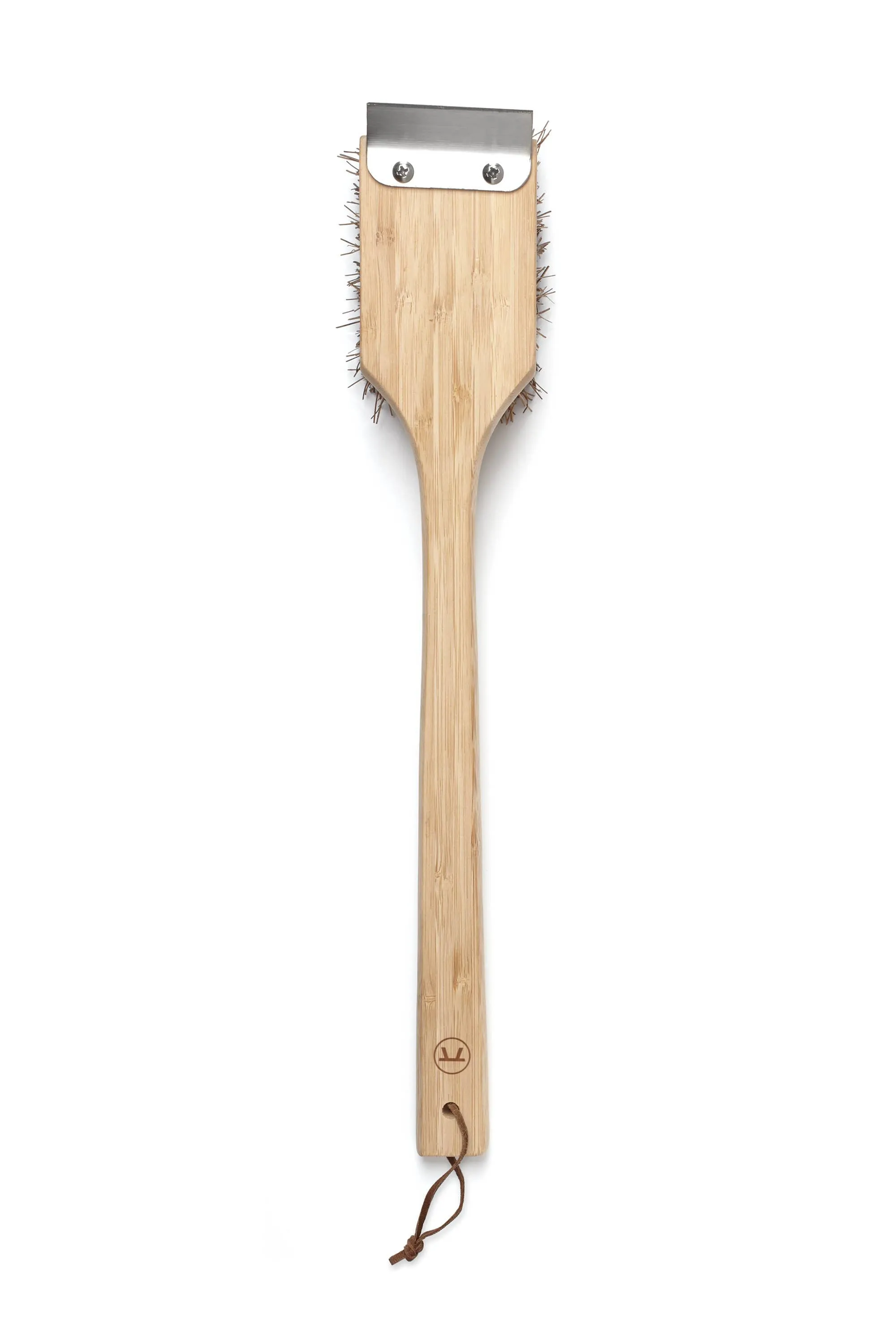 Outset Grill Brush with Beechwood Handle, 18.5" x 3" x 4"