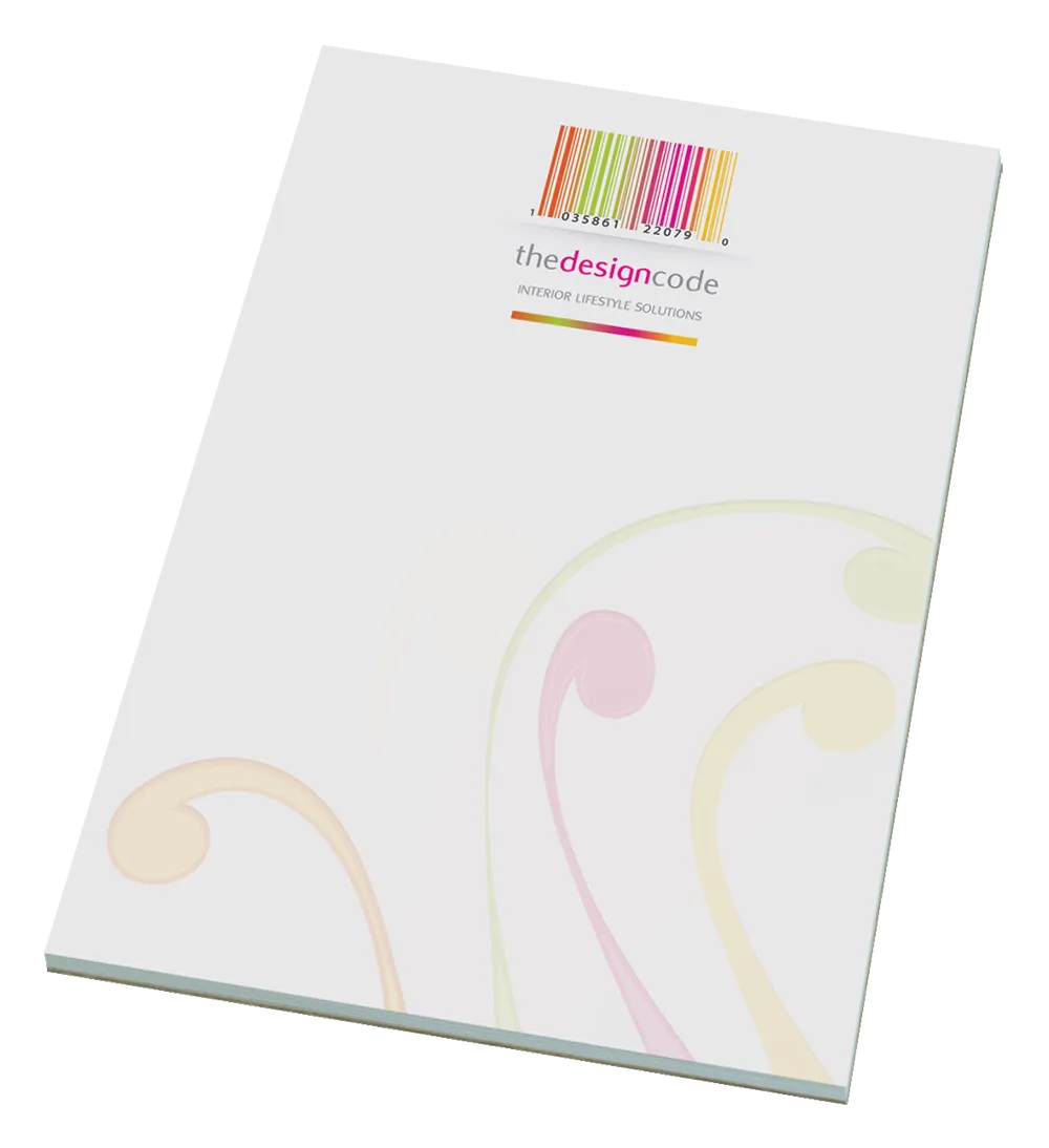Recycled A5 Desk Pads - Unprinted sample